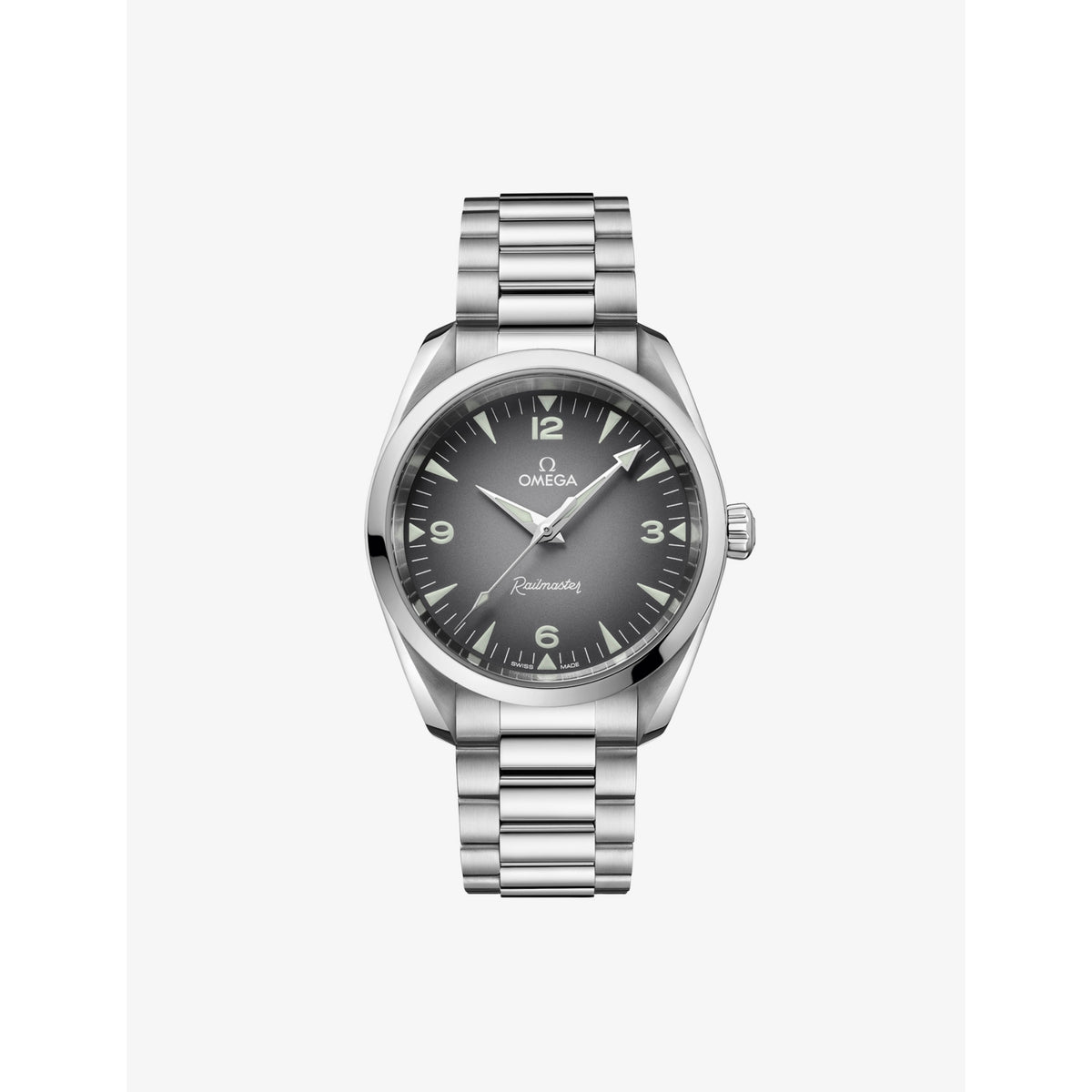 Omega Seamaster Railmaster automatic watch 38mm, UK version