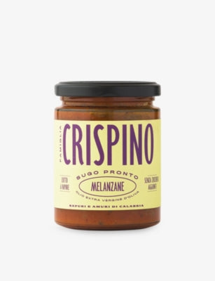 Crispino aubergine pasta sauce 270g (British brand)