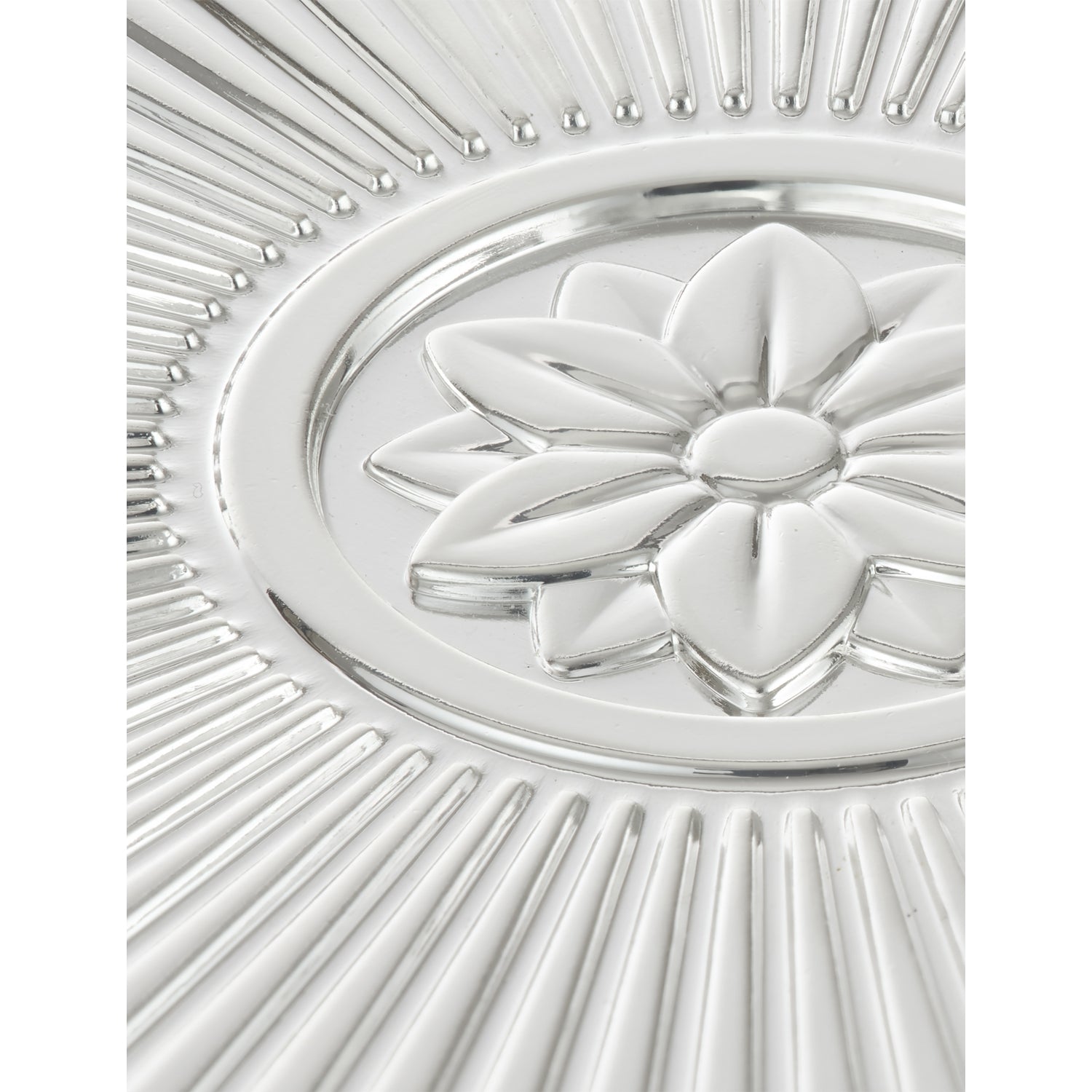 Christofle silver-plated palmettes coasters set of 2, imported from the UK