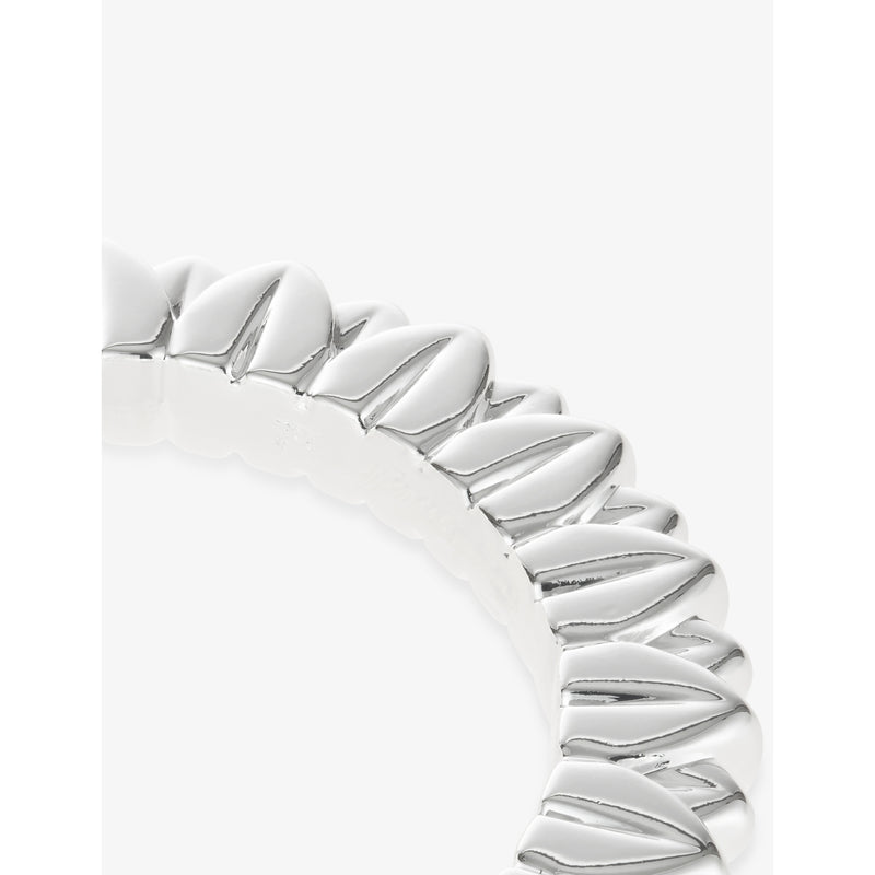 Christofle Malmaison silver-plated napkin rings set of 2, UK version