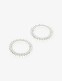 Christofle Malmaison silver-plated napkin rings set of 2, UK version