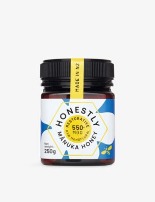 Honestly Manuka honey 550+ MGO 250g (British brand)
