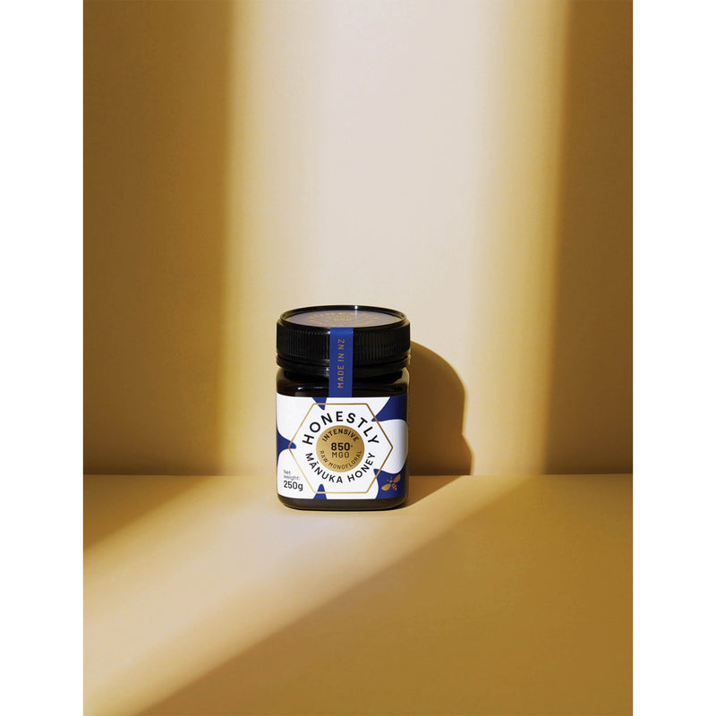 Honestly Manuka honey 850+ MGO 250g, imported from the UK