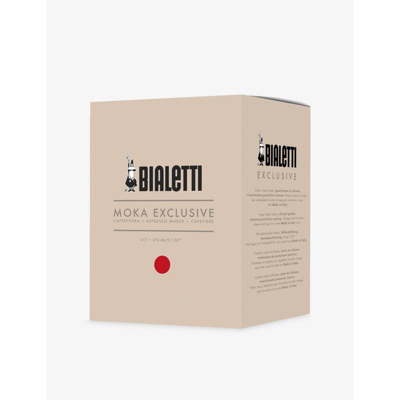 Bialetti aluminium coffee maker three-cup exclusive - British product