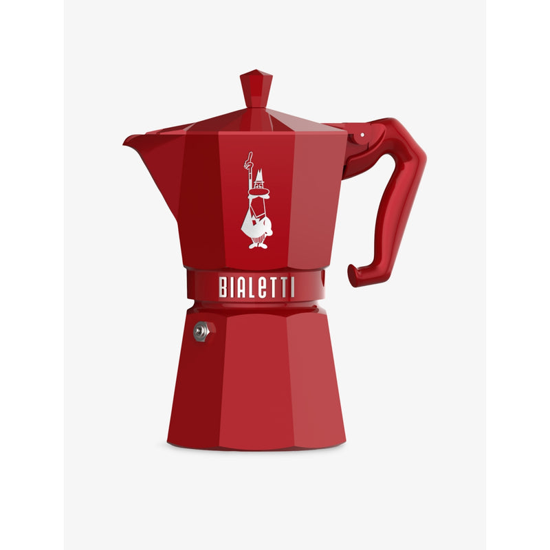 Moka Express Exclusive Three-Cup Aluminium Coffee Maker - GREEN