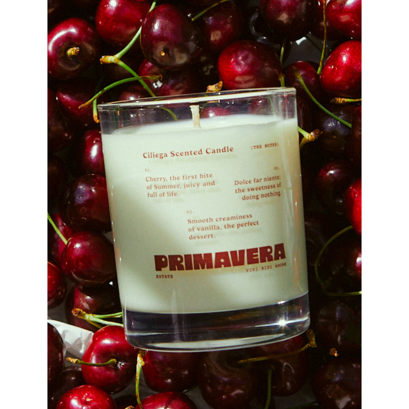 Earl of East Ciliegia scented soy wax candle 700g - British product