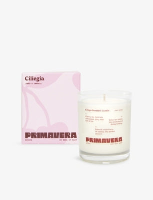 Earl of East Ciliegia scented soy wax candle 700g - British product