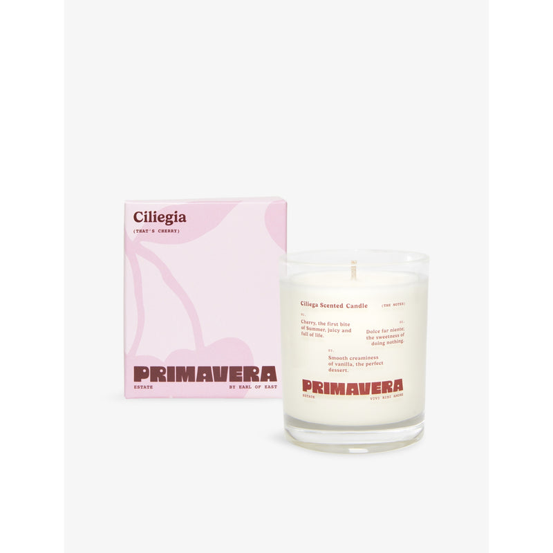 Earl of East Ciliegia scented soy wax candle 700g - British product