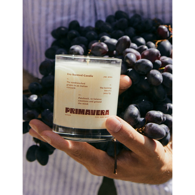 Earl of East Uva scented soy wax candle 700g - British product
