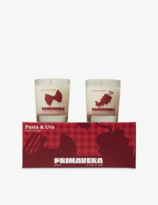 Earl of East Pasta and Uva candles 2 x 75g, UK version