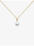 Monica Vinader small baroque pearl pendant 18ct gold vermeil - British product