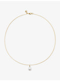 Monica Vinader small baroque pearl pendant 18ct gold vermeil - British product