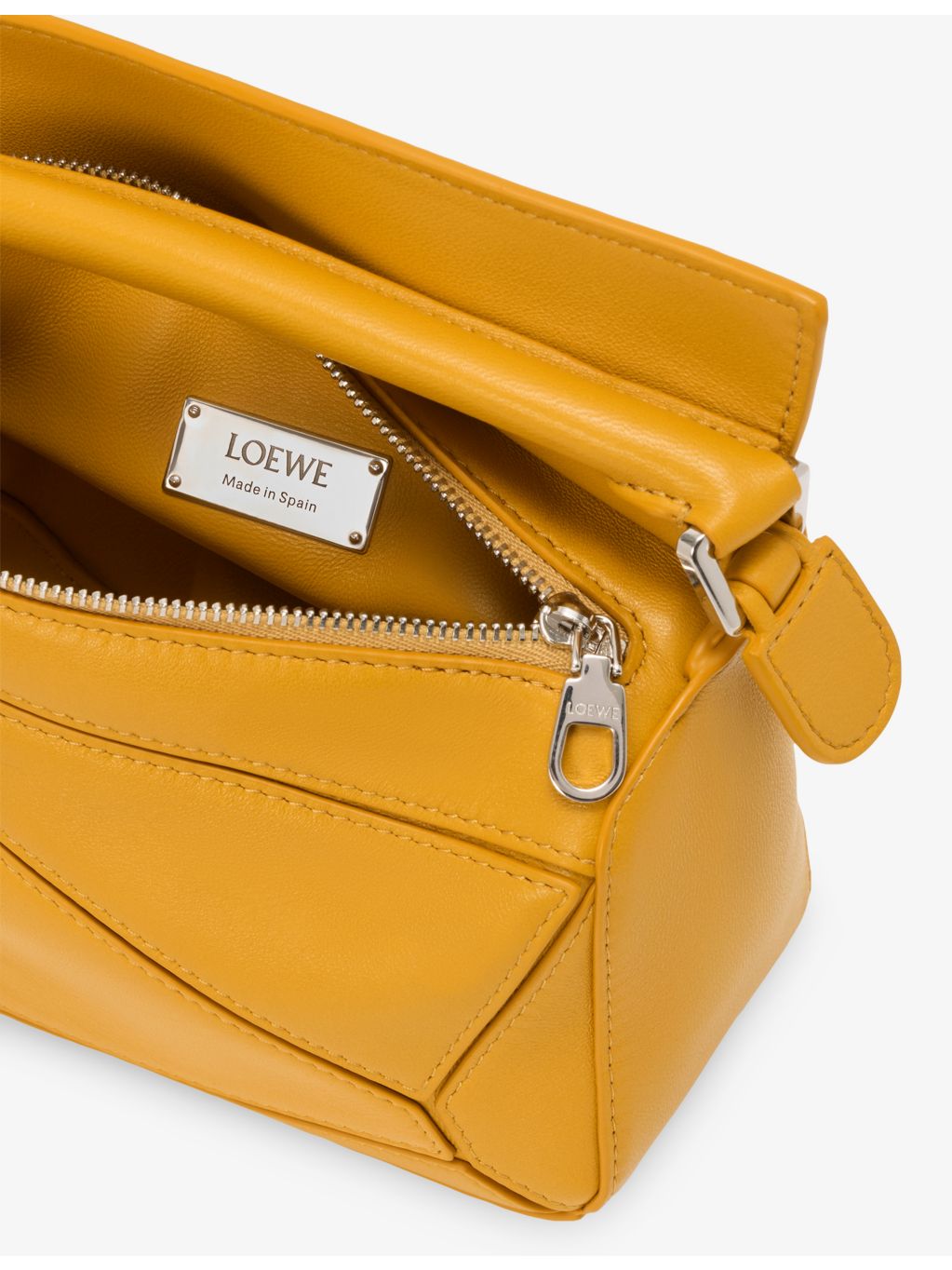 Loewe x Paula's Ibiza Puzzle mini top-handle bag, imported from the UK