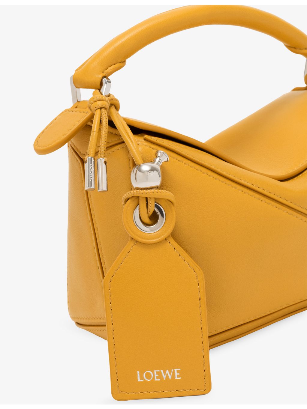 Loewe x Paula's Ibiza Puzzle mini top-handle bag, imported from the UK