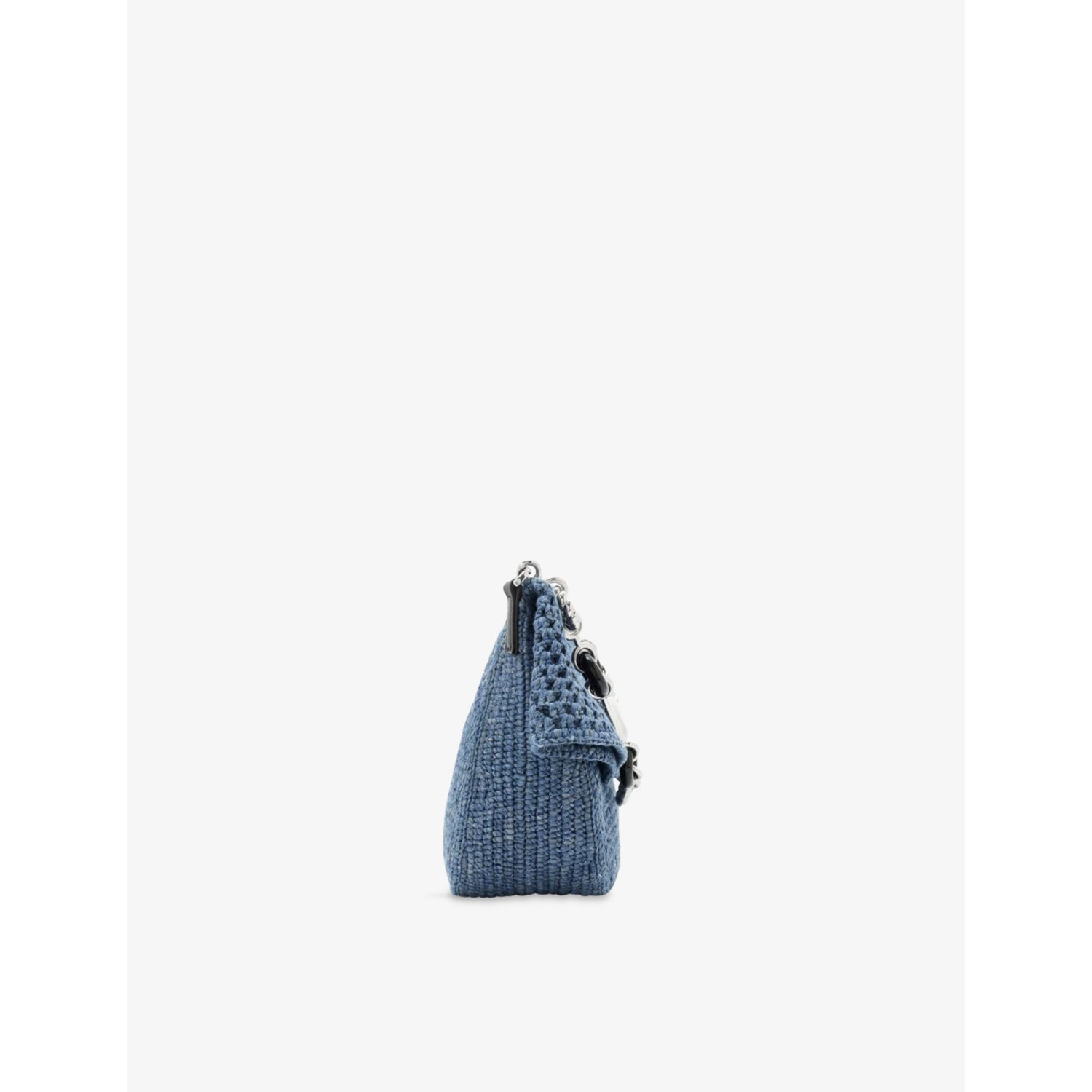Loewe Ola medium crochet raffia shoulder bag - British product