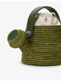 Loewe watering can raffia cross-body bag, imported from the UK