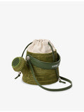 Loewe watering can raffia cross-body bag, imported from the UK