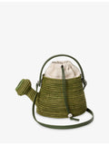 Loewe watering can raffia cross-body bag, imported from the UK