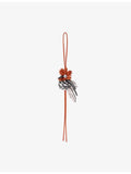 Loewe Paula's Ibiza Hoopoe Bird leather bag charm, UK version
