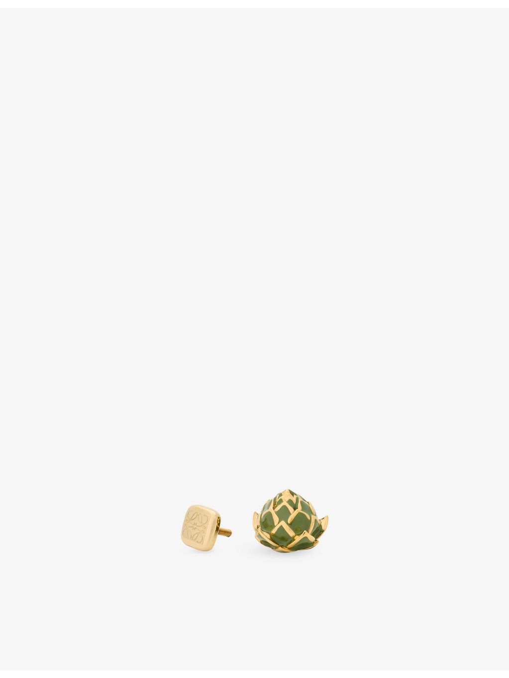 Loewe x Paula's Ibiza artichoke brass pin, UK version