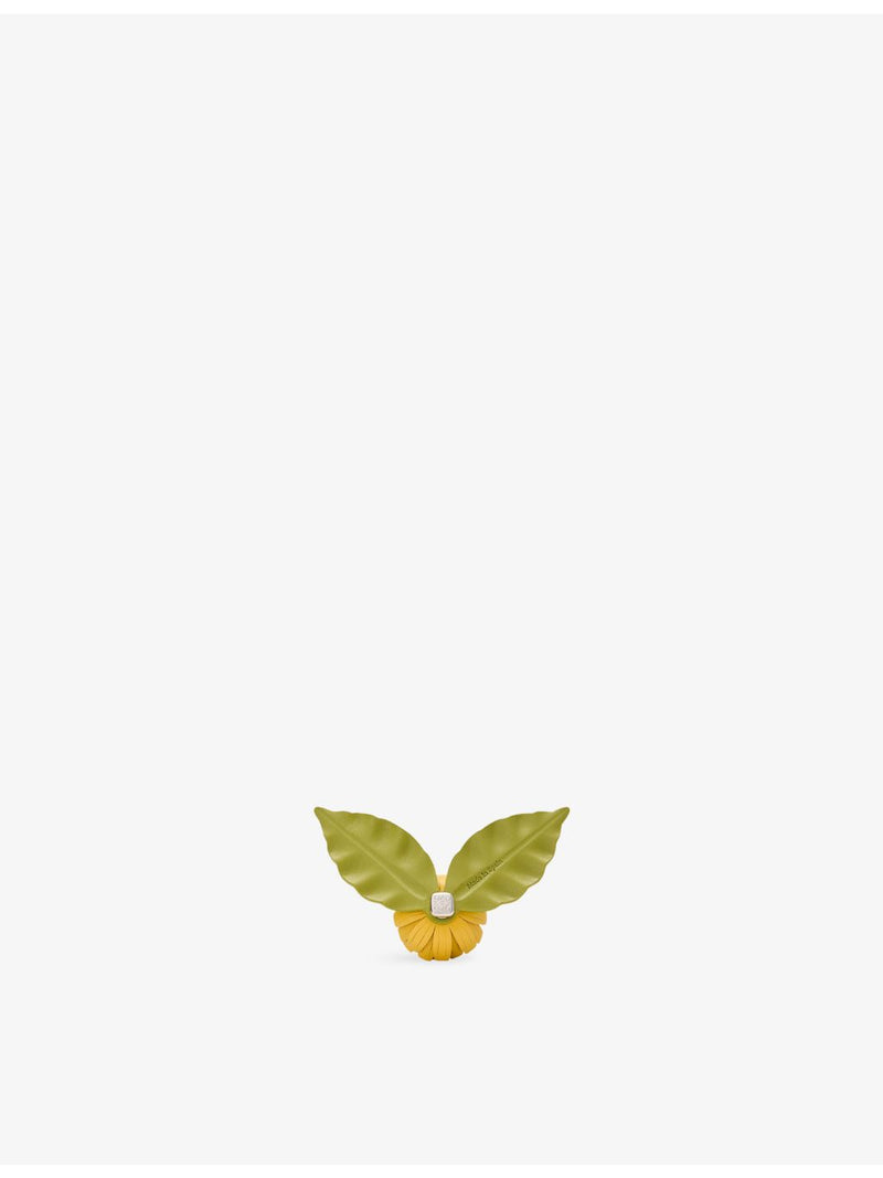 Loewe x Paula's Ibiza leather flower pin - British product