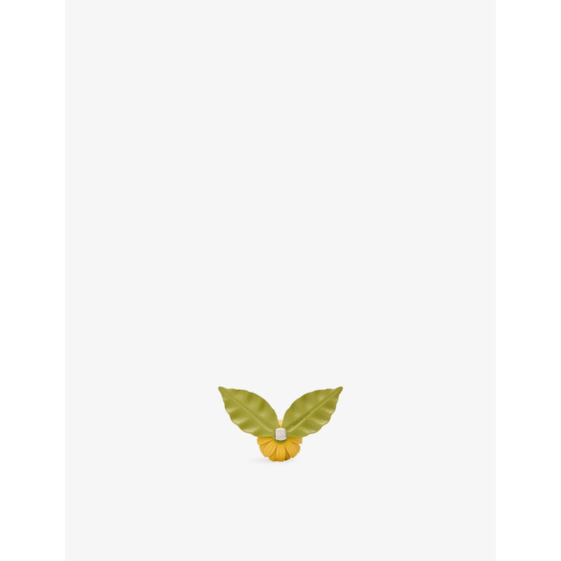 Loewe x Paula's Ibiza leather flower pin - British product