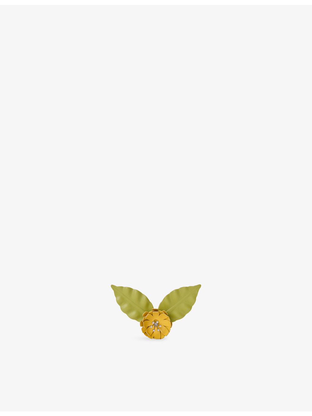 Loewe x Paula's Ibiza leather flower pin - British product