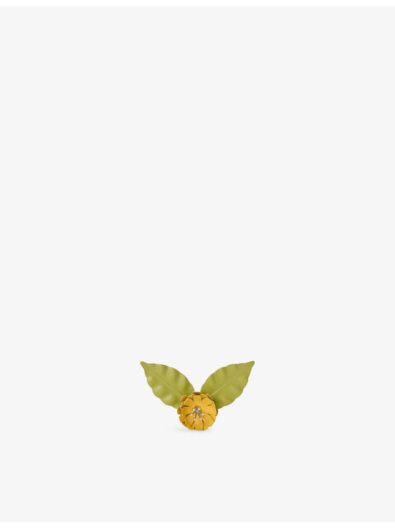Loewe x Paula's Ibiza leather flower pin - British product