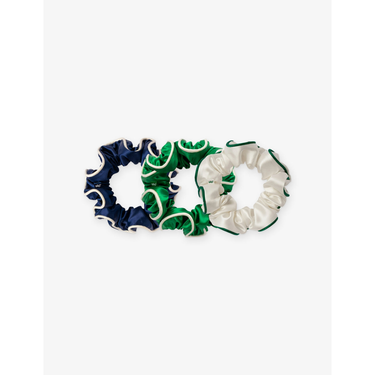 Slip large silk scrunchies, set of three, UK version