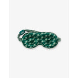 Sleep And Leisure Club silk sleep mask with tennis print, UK version