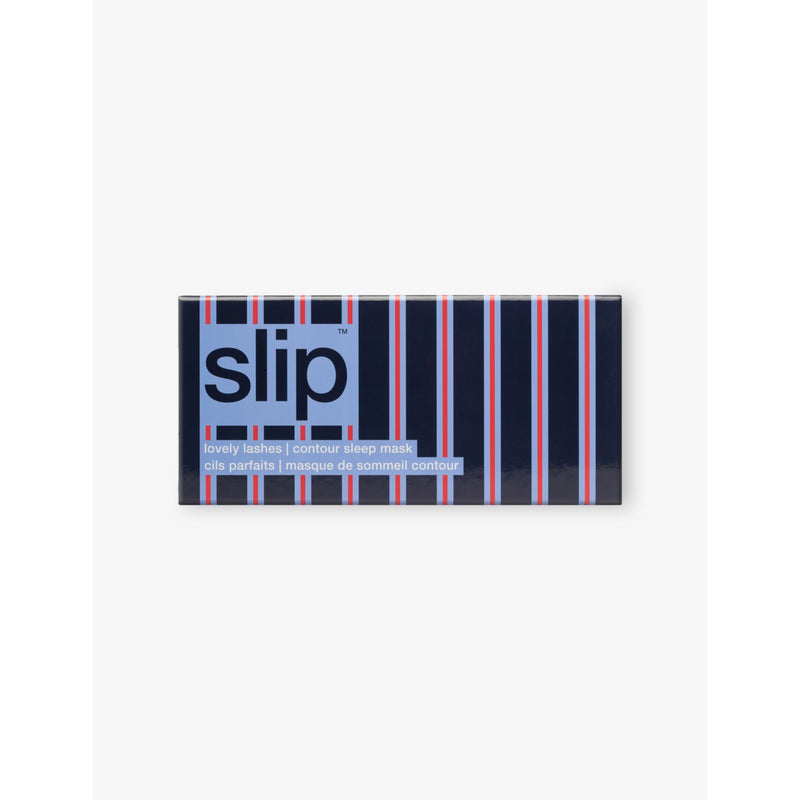 Slip Lovely Lashes silk sleep mask in Rest Day pattern (British brand)