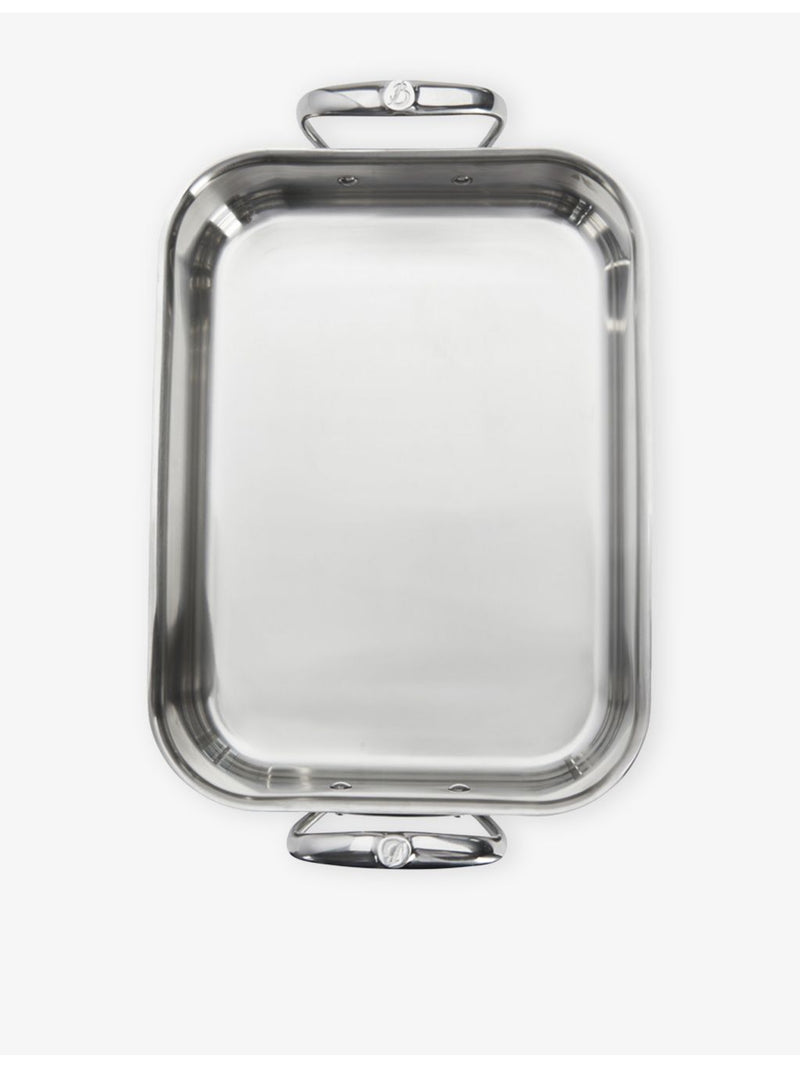 De Buyer Affinity stainless-steel roasting pan 41cm, imported from the UK