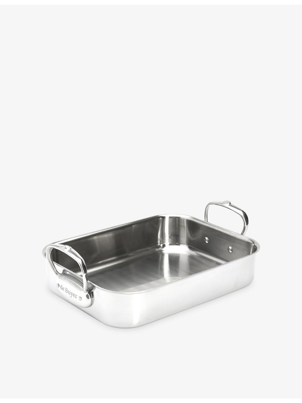 De Buyer Affinity stainless-steel roasting pan 41cm, imported from the UK