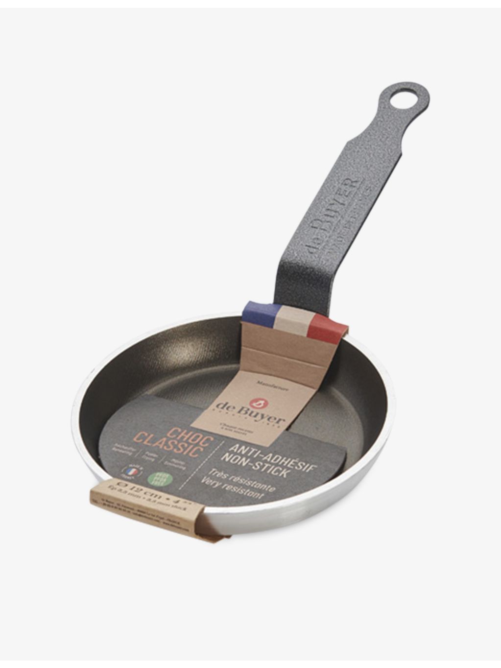 De Buyer Choc Blini non-stick aluminium pan 12cm - British product
