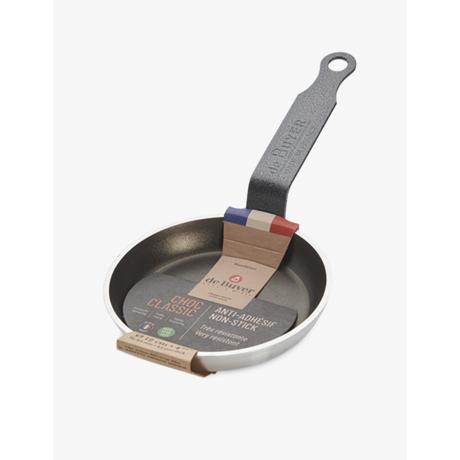 De Buyer Choc Blini non-stick aluminium pan 12cm - British product
