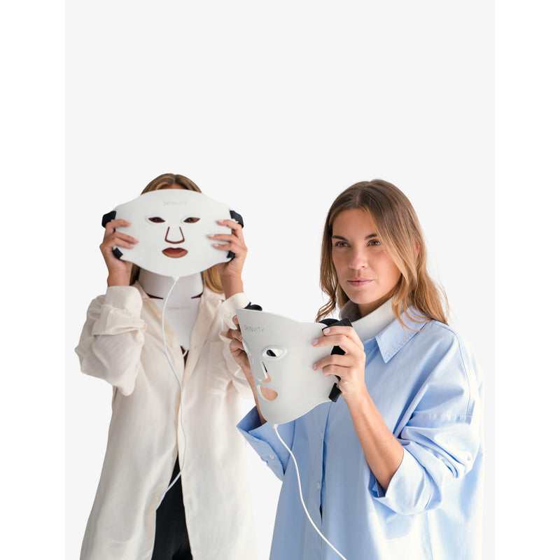 SKINVITY Silicone LED Mask for face neck and décolleté (British brand)