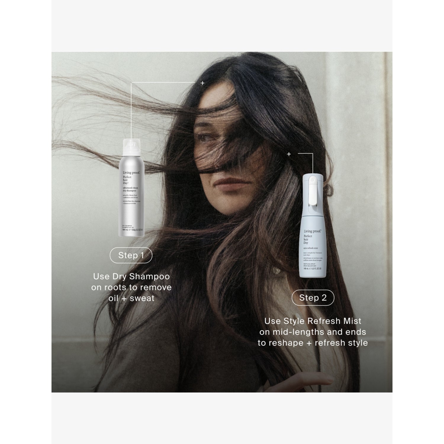 Living Proof Perfect Hair Day Style Refresh Mist 150ml, UK version