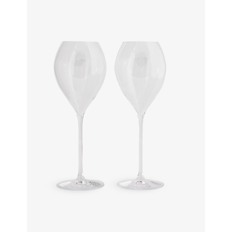 Louis Roederer 246 champagne gift set with glasses, imported from the UK