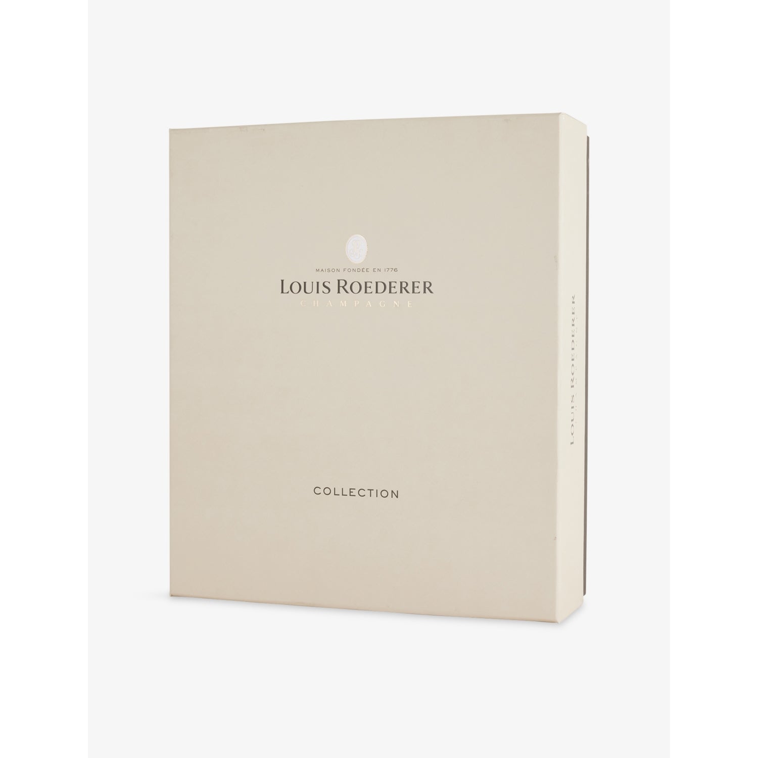 Louis Roederer 246 champagne gift set with glasses, imported from the UK