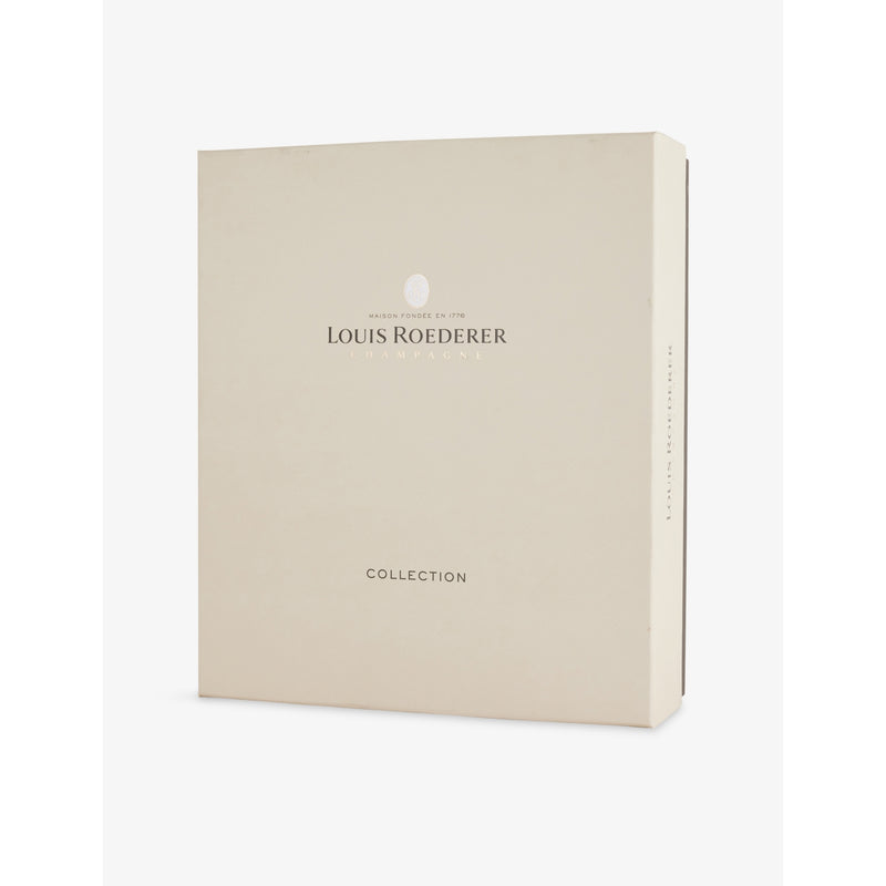 Louis Roederer 246 champagne gift set with glasses, imported from the UK
