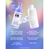 K18 TripleBright purple shampoo 125ml, imported from the UK