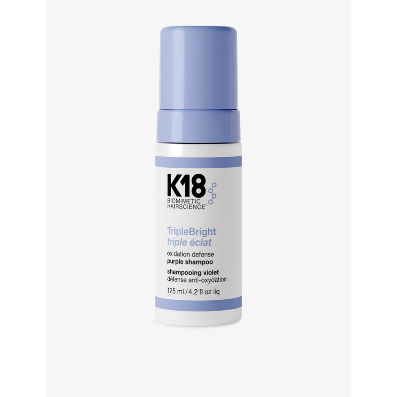 K18 TripleBright purple shampoo 125ml, imported from the UK