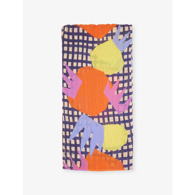 selfridges Pleats Please Issey Miyake Market Madame-T Pleated Woven Stole- Buy online at McGrocer