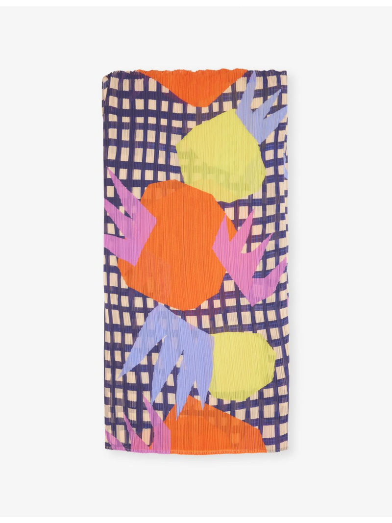 Issey Miyake woven pleated stole Market Madame-T (British brand)