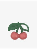 Konges Slojd cherry rubber teether 3D shape, imported from the UK