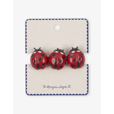 Konges Slojd triple ladybug hair clip - British product