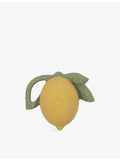 Konges Slojd lemon rubber teether 9cm - British product