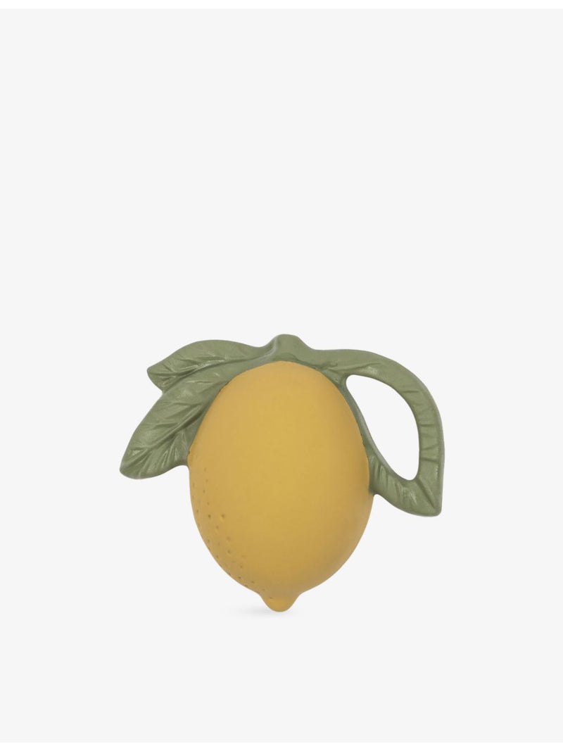 Konges Slojd lemon rubber teether 9cm - British product