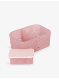Konges Slojd cherry-print glitter lunch box - British product