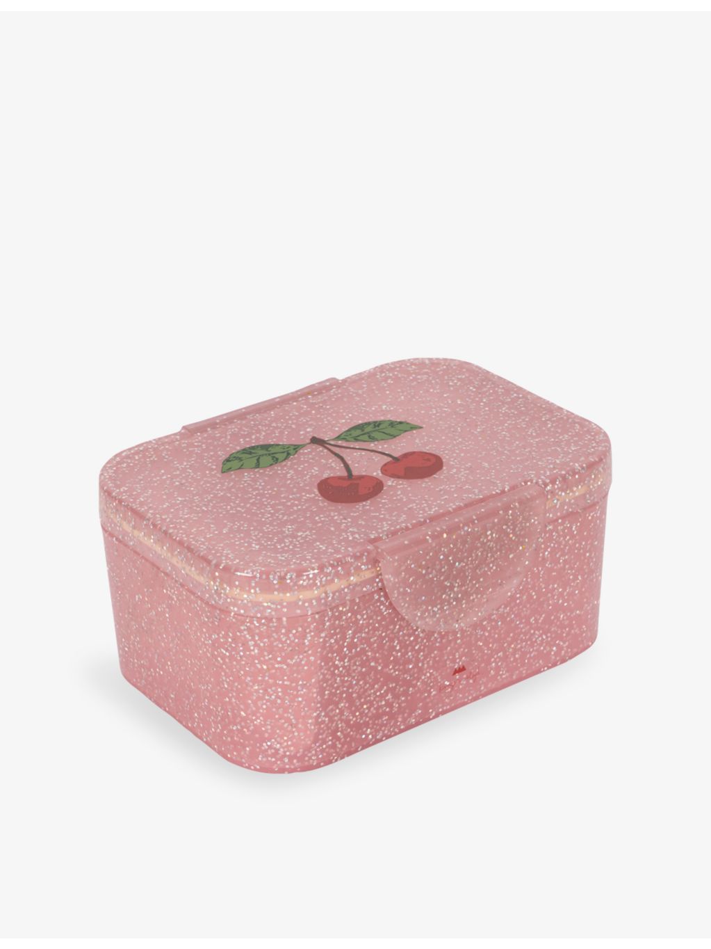 Konges Slojd cherry-print glitter lunch box - British product